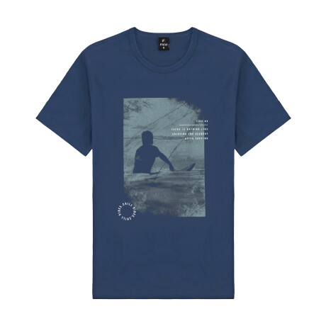 REMERA SURF AZUL