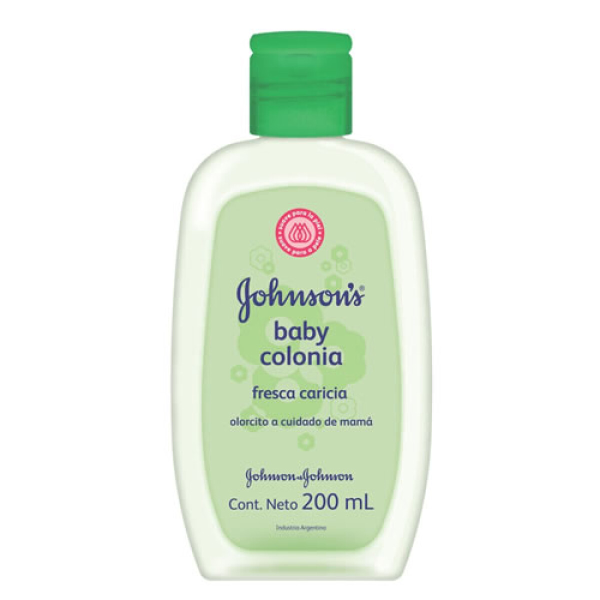 Johnson & Johnson Colonia Fresca Caricia 200 ml – Fragancia Suave