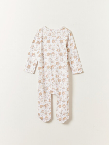 Pack x2 enterito pijama estampado Rey Leon Beige