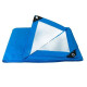 Lona impermeable premium 4x3 mts uv Reforzada AZUL