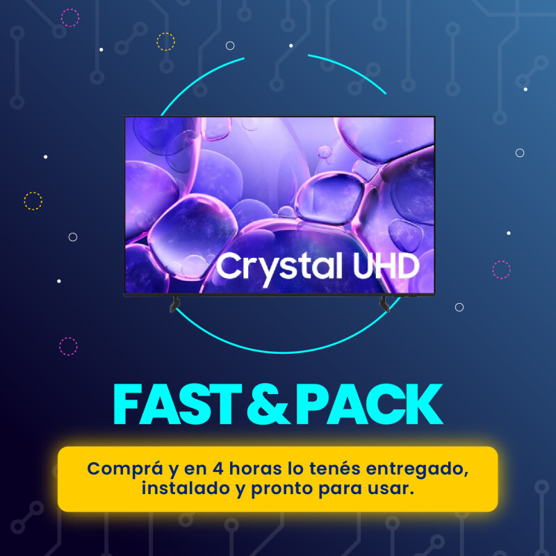 Fast&Pack Smart TV Samsung43" Crystal U8000F UHD 4K + Instalación Fast&Pack Smart TV Samsung43" Crystal U8000F UHD 4K + Instalación