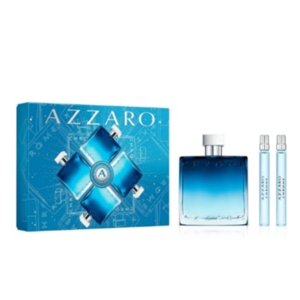 Perfume Azzaro Chrome Edp 100+10ml+edt 10ml. 