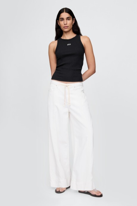 Musculosa Halter Mujer Black