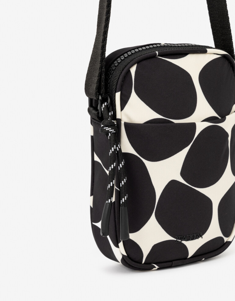 Complemento Marroquinería Nylon Pouch En Material Reciclado - Estampado Lunares