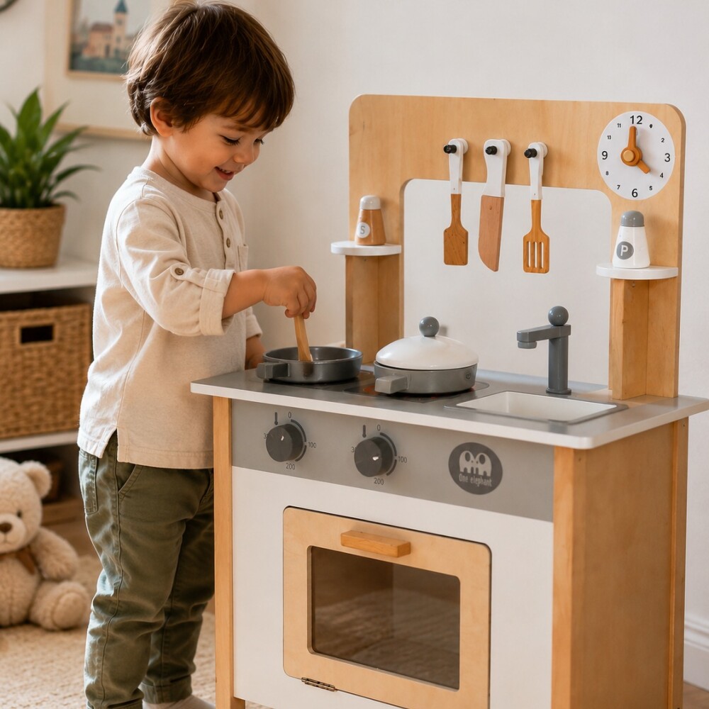 Cocina madera SOBEBEAR gris Cocina madera SOBEBEAR gris