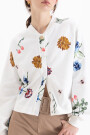 CAMPERA BRITISH Blanco