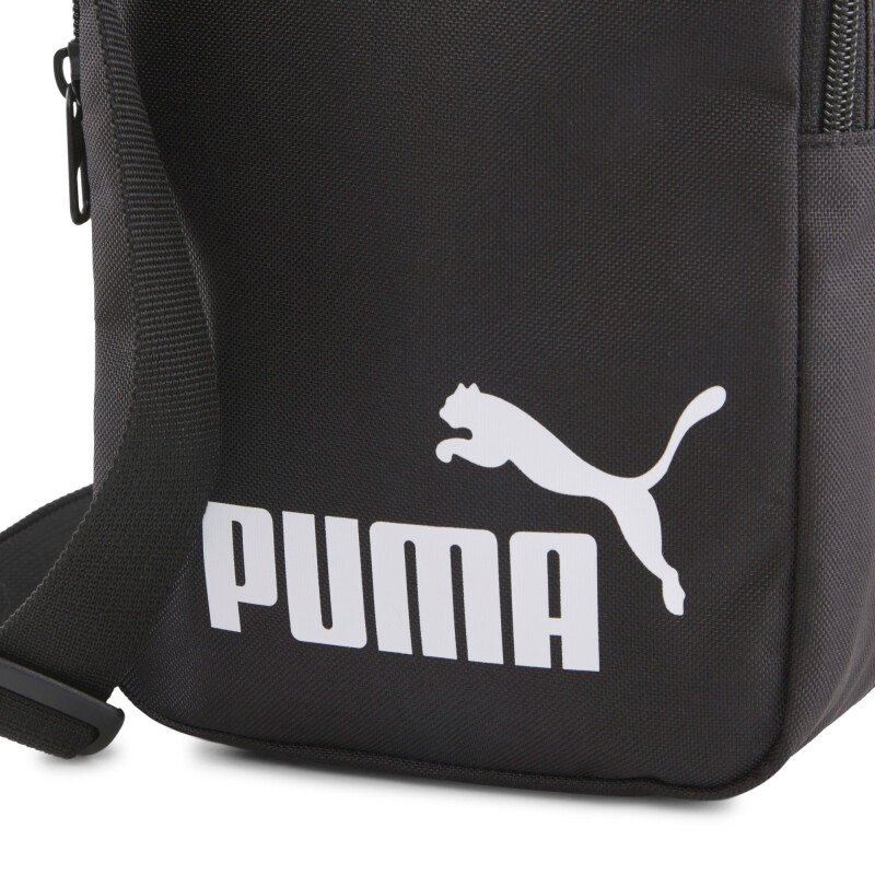 Cartera Puma Bandolera Phase Portable Negro - Blanco