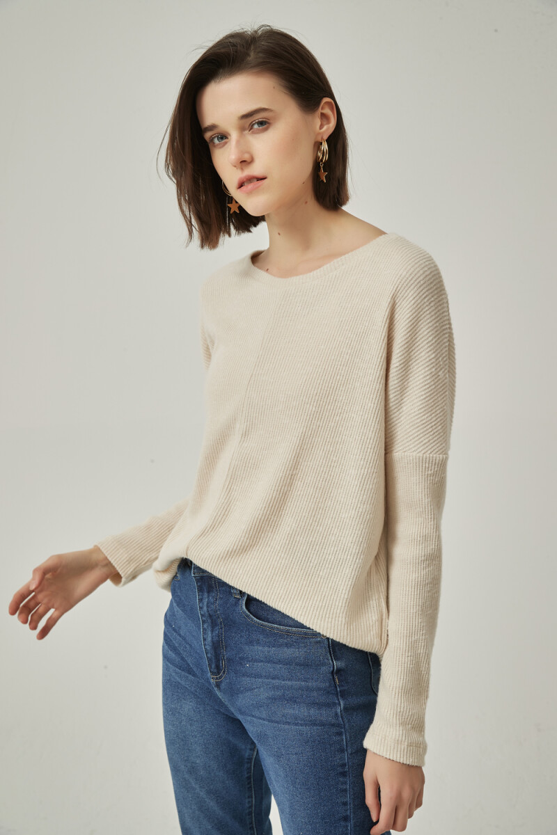 Sweater Nito - Beige Claro 