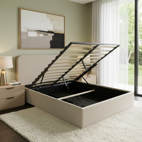 Cama Baul Queen con respaldo Cama Baul Queen con respaldo