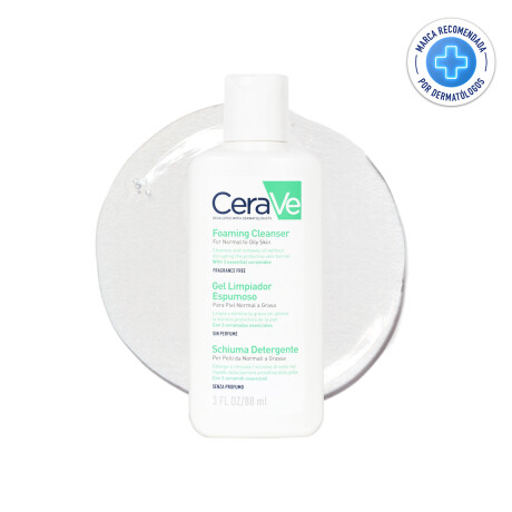 CERAVE GEL LIMPIADOR ESPUMOSO 88 ML – Limpieza facial para piel normal a grasa CERAVE GEL LIMPIADOR ESPUMOSO 88 ML – Limpieza facial para piel normal a grasa