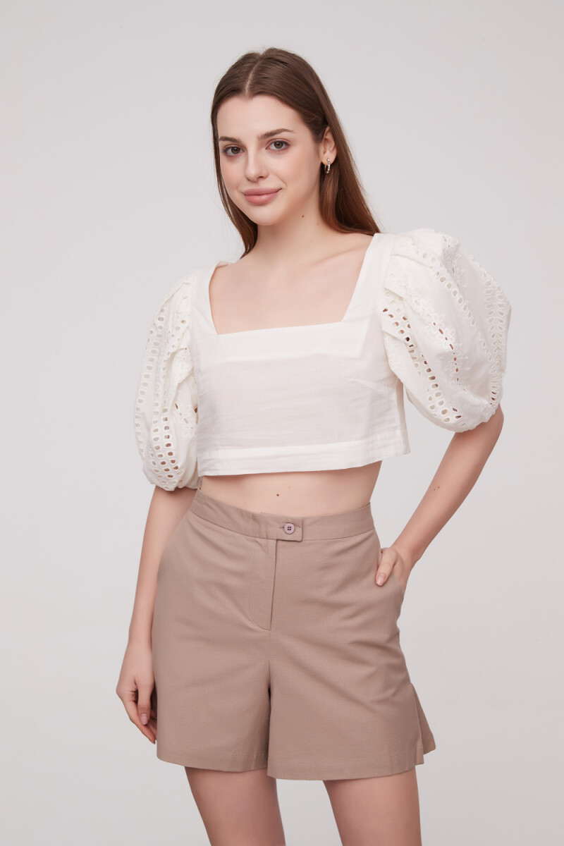 Tops Labboni - Marfil / Off White 