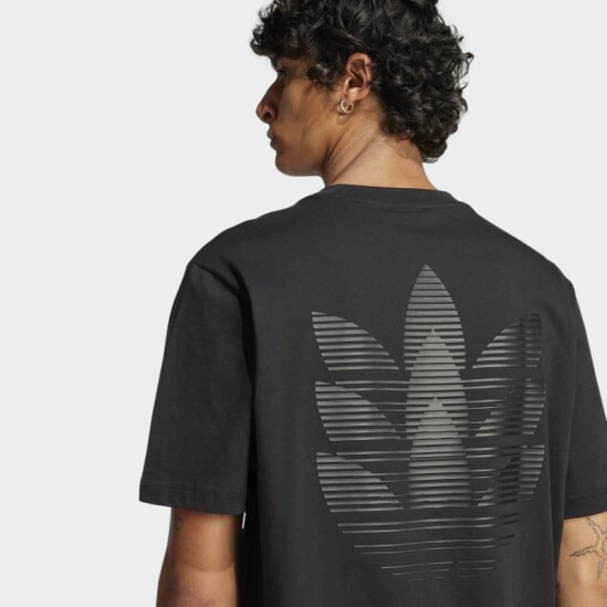 Remera Adidas Trifolio Series Negro