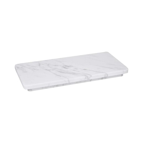 BANDEJA DE BAÑO JAZZ M BLANCO MÁRMOL MB-2121-WHITE