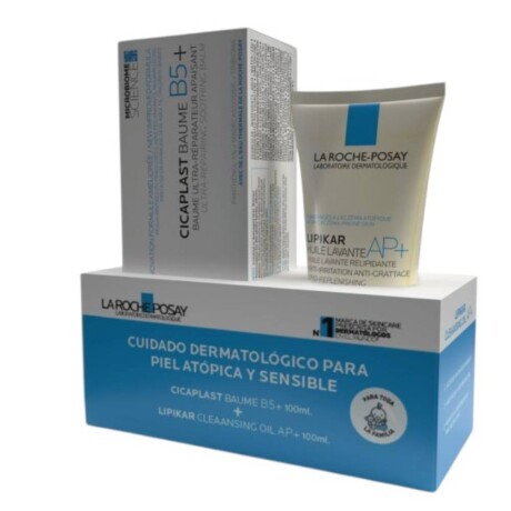 Pack La Roche-Posay Lipikar Oil 100ml + Cicaplast 100ml Pack La Roche-Posay Lipikar Oil 100ml + Cicaplast 100ml