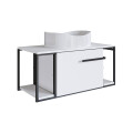 MUEBLE DE BAÑO INDUSTRIAL COLOR BLANCO Mueble De Baño Industrial Color Blanco