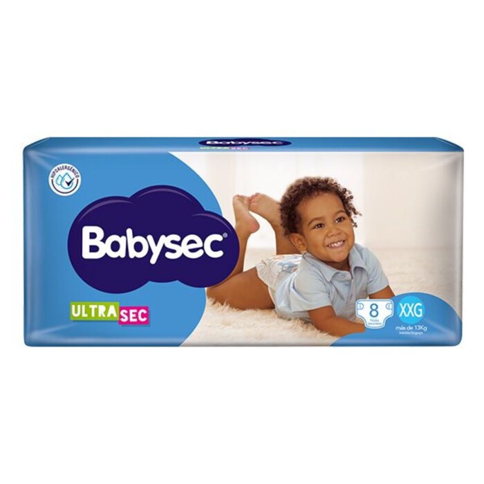 BABYSEC PAN ULTRA REGULAR TAMAÑO XXL-X8 única