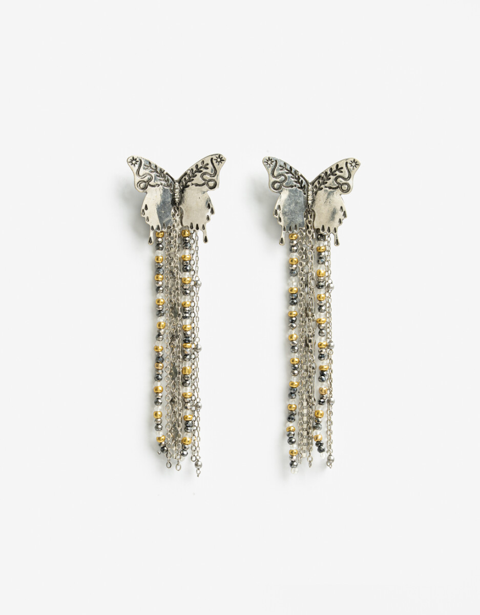 Aros Largos Mariposa Boho 