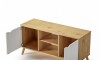 Rack para TV 2 Puertas - Linea Dublin Blanco