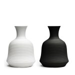 FLORERO CERAMICA D18x25CM BLANCO/NEGRO MATE FLORERO CERAMICA D18x25CM BLANCO/NEGRO MATE