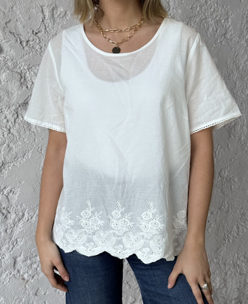 Blusa Isabella blanco