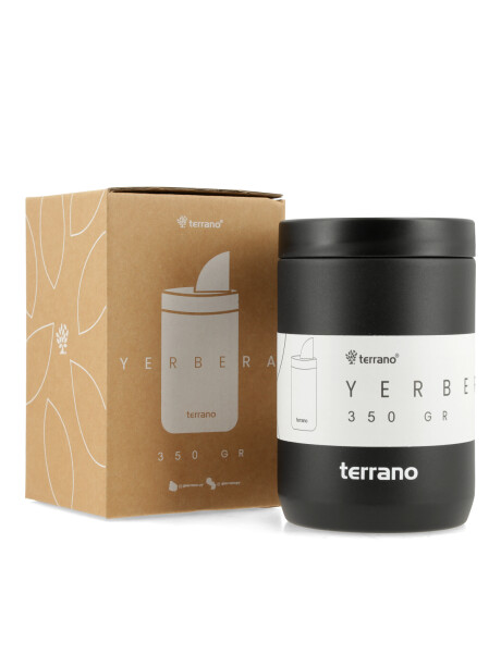 Yerbera Roler Grande Negro