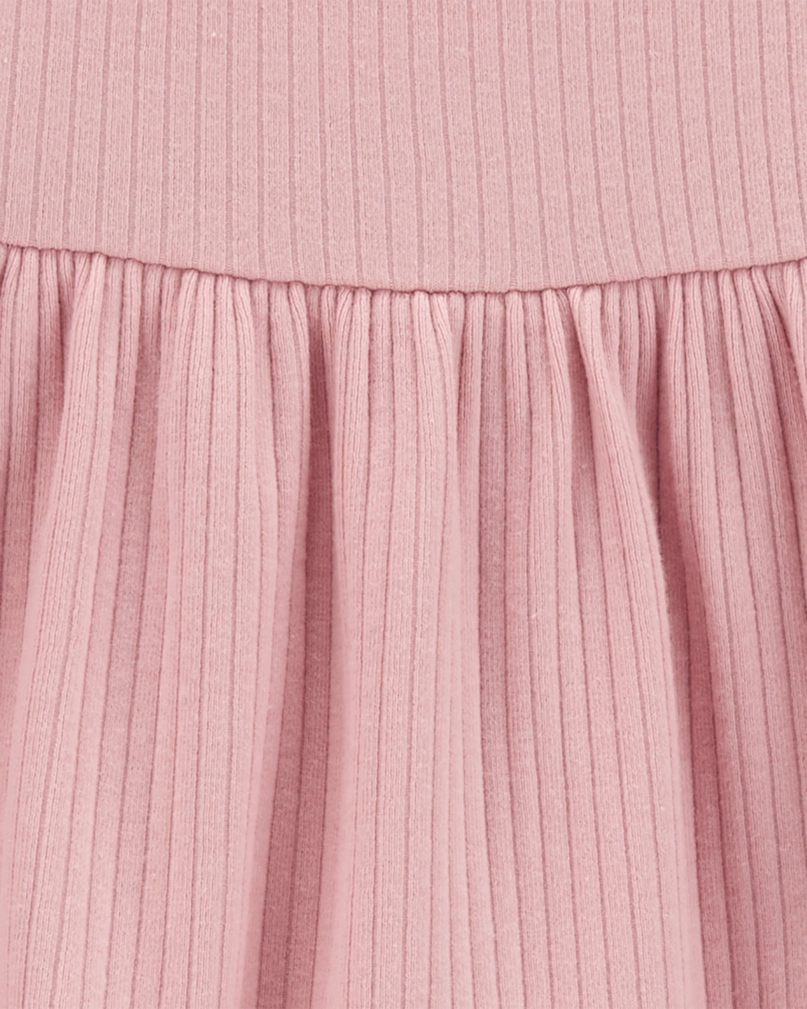 Blusa de algodón, escalonada, rosada Blusa de algodón, escalonada, rosada