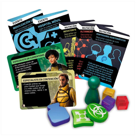 Juego De Mesa Z-man Games Pandemic Zona 0 Europa +8 001