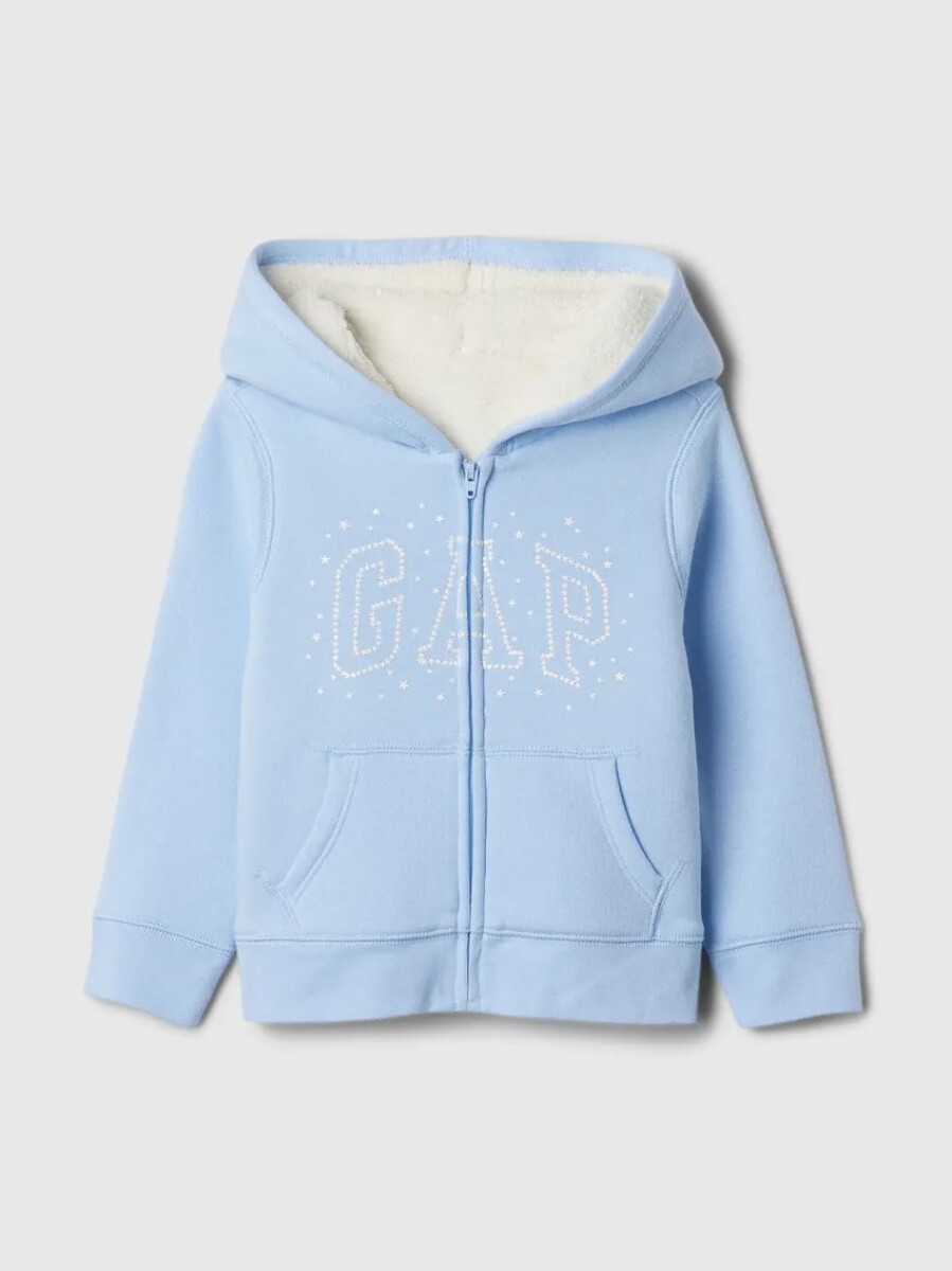 Canguro Con Corderito Logo Gap Toddler Niña - Cerulean Blue 402 