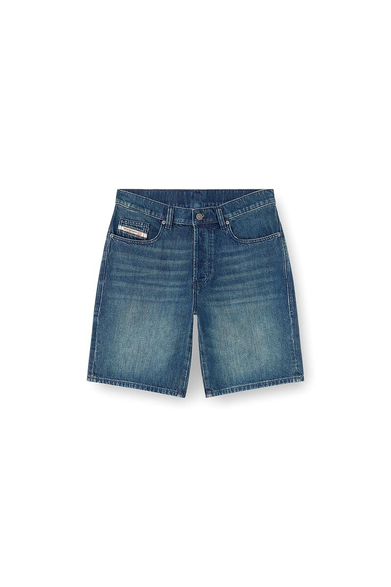 Short Para Hombre Regular Azul