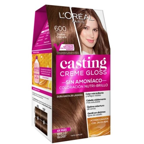 L´oréal Casting creme gloss sin amoníaco Tono 600 Rubio oscuro