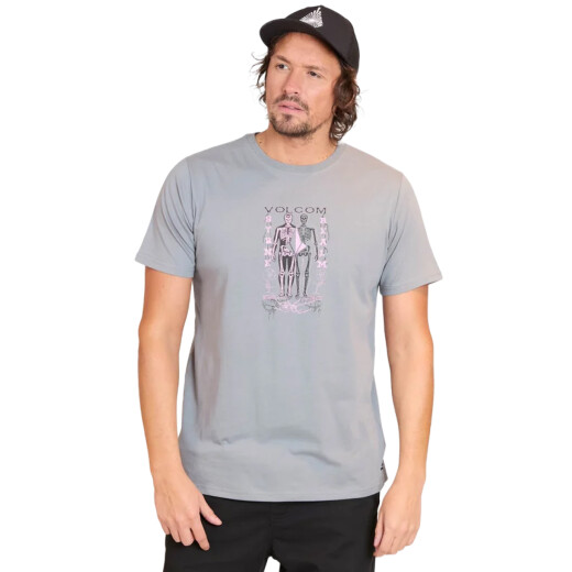 Remera Volcom Projection - Gris Remera Volcom Projection - Gris