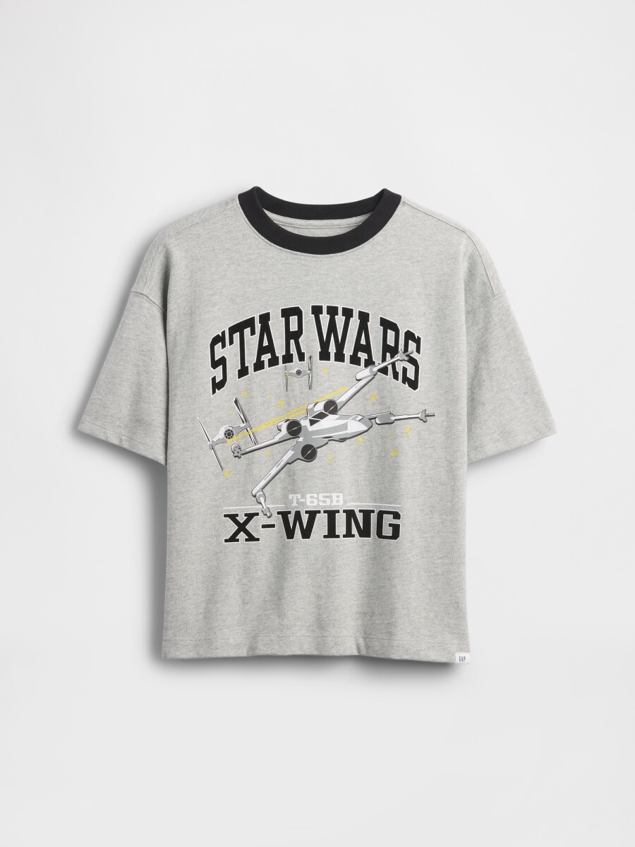 SW SS HW TEE - LIGHT HEATHER GREY B08 