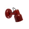 APLIQUE 1 LUZ CARILO E27 ROJO METALIZADO APLIQUE 1 LUZ CARILO E27 ROJO METALIZADO