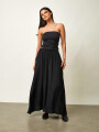 POLLERA VENA NEGRO.