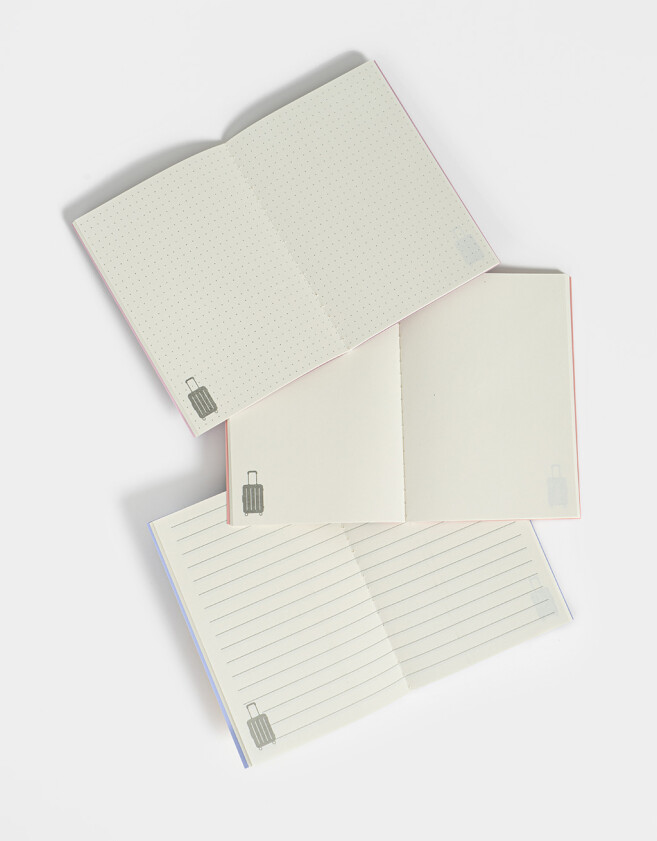 Anotadores Cuadernos y Memos Set De Cuadernos - Combinacion Multicolor