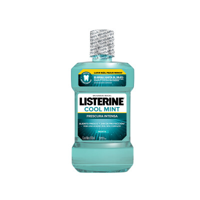 Enjuague Bucal Listerine Cool Mint 500 Ml. Enjuague Bucal Listerine Cool Mint 500 Ml.
