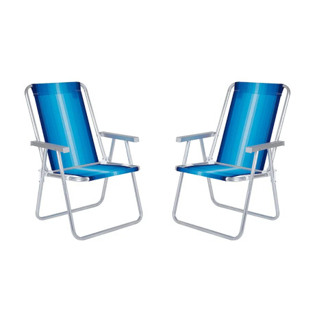 Set X2 Reposeras Sillas Alta Plegables Aluminio Conforto Mor Set X2 Reposeras Sillas Alta Plegables Aluminio Conforto Mor