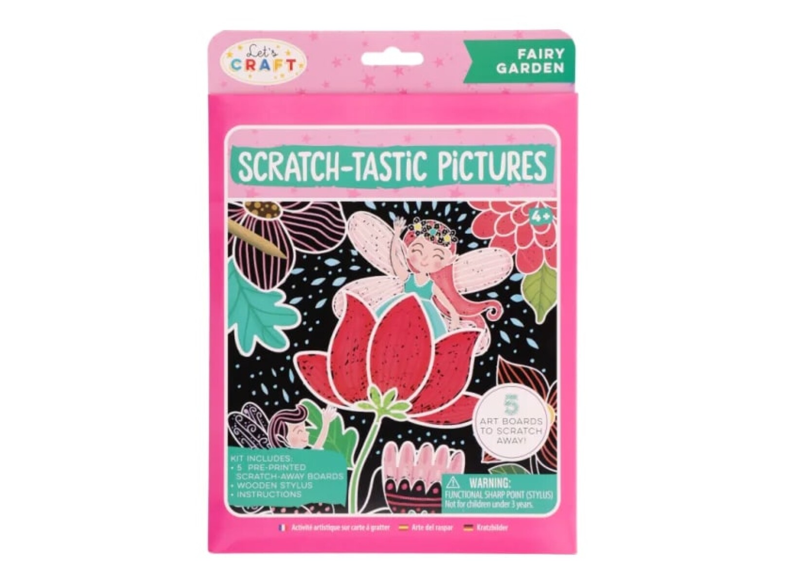 Laminas Scratch Lets Craft - Hadas 
