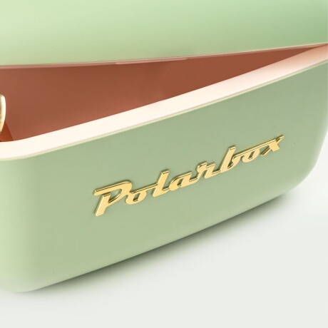 Conservadora Hielera Polarbox Vintage 12 Litros Con Asada Gold Oliva