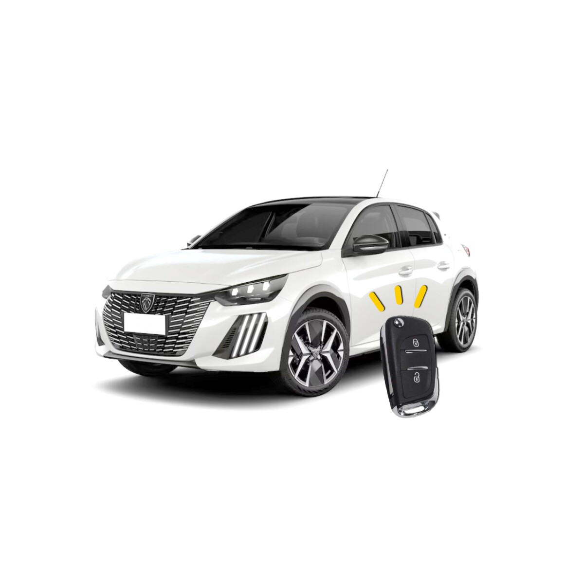 Alarma Auto Pst Iam Keyless Peugeot 