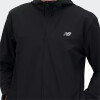 Campera New Balance Woven Full Zip Negro