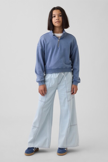 Jean Baggy Niña Light Wash