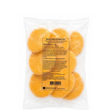 MEDALLON DE MERLUZA 1KG MEDALLON DE MERLUZA 1KG