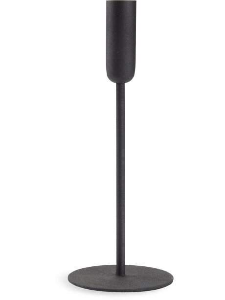 Candelabro OLAV Ø9xA24cm negro Candelabro OLAV Ø9xA24cm negro