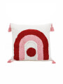 ALMOHADON ARCOIRIS ROSADO