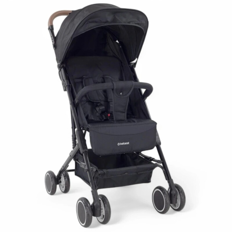 Coche de bebé Bebesit Sprint plegable ultra compacto Negro