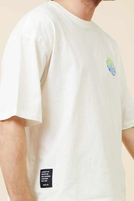 T-SHIRT DIMI RUSTY Blanco