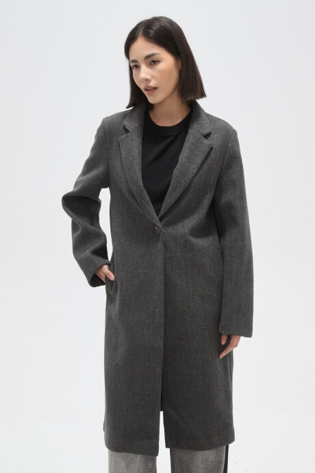 Tapado Weyral Gris Melange Oscuro