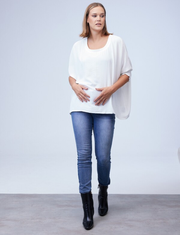 Blusa Oversized BLANCO