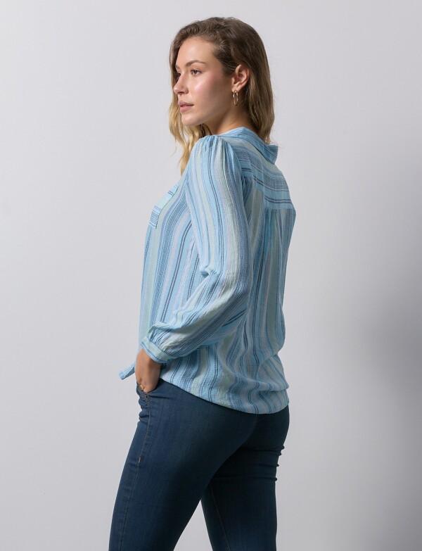 Blusa Nudo CELESTE/MULTI